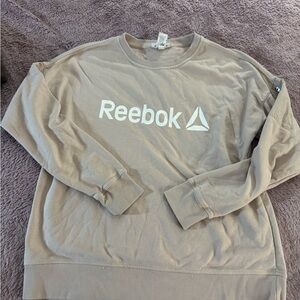 Reebok Beige Crewneck Sweater